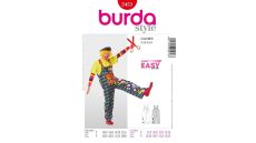 Strih Burda 2453 - Klaun