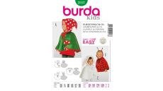 Strih Burda 2517 - Muchotrávka, lienka. králiček