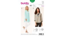 Strih Burda 6633 - Tunika, voľná tunika