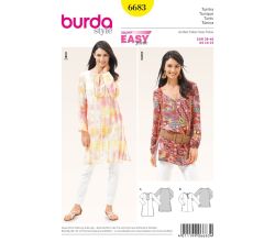 Strih Burda 6683 - Tunika