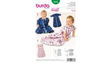Strih Burda 9382 - Detský spací vak