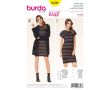 Strih Burda 6608 - Tričkové šaty, jednoduchý kabátik