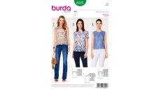 Strih Burda 6525 - Tielko, tričko