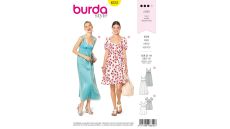 Strih Burda 6312 - Empírové šaty, letné šaty