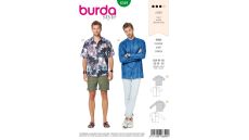 Strih Burda 6349 - Pánska košeľa