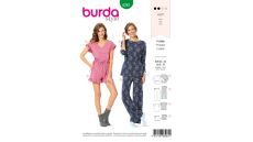 Strih Burda 6261 - Pyžamo, domáce oblečenie