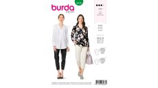 Strih Burda 6278 - Blúzka, košeľa