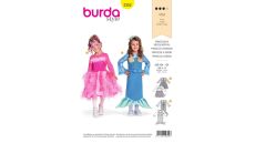 Strih Burda 2352 - Princezná, malá morská víla