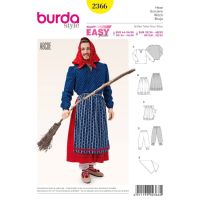 Strih Burda 2366 - Čarodejnica