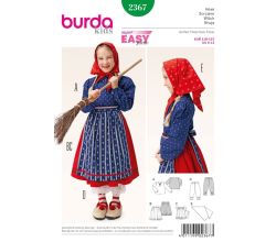 Strih Burda 2367 - Čarodejnica