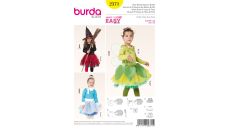 Strih Burda 2371 - Čarodejnica, ľadová kráľovná, víla
