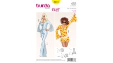 Strih Burda 2373 - Sedemdesiatky, disco, zvonáča