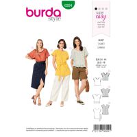 Strih Burda 6204 - Jednoduché tričko