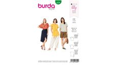 Strih Burda 6204 - Jednoduché tričko