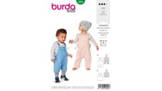 Strih Burda 9295 - Detské laclové nohavice