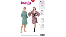 Strih Burda 6161 - Kimono, župan