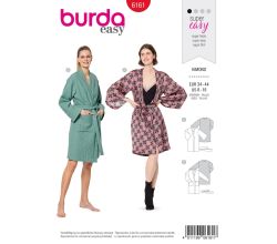 Strih Burda 6161 - Kimono, župan