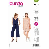 Strih Burda 6134 - Overal