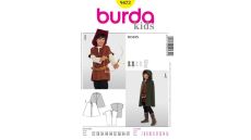 Strih Burda 9472 - Robin Hood, zbojník