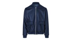 Strih Burda 5681 - Pánska bunda bluzón na zips, vesta