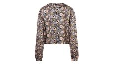 Strih Burda 5687 - Blúzka s golierom, blúzka peplum, zapínacia blúzka