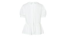Strih Burda 5687 - Blúzka s golierom, blúzka peplum, zapínacia blúzka
