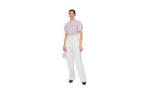 Strih Burda 5687 - Blúzka s golierom, blúzka peplum, zapínacia blúzka