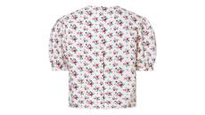 Strih Burda 5687 - Blúzka s golierom, blúzka peplum, zapínacia blúzka
