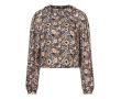 Strih Burda 5687 - Blúzka s golierom, blúzka peplum, zapínacia blúzka