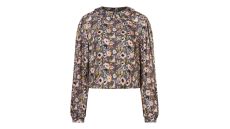 Strih Burda 5687 - Blúzka s golierom, blúzka peplum, zapínacia blúzka