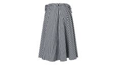 Strih Burda 5690 - Široká sukňa, kolesová sukňa, dlhá sukňa