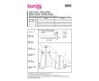 Strih Burda 5693 - Košeľové šaty, kabátové šaty, košeľová tunika
