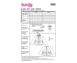 Strih Burda 5695 - Bunda, sako na zips