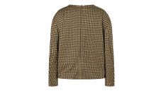 Strih Burda 5697 - Elegantný top, koženkový top