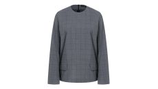 Strih Burda 5701 - Minimalistický top s dlhým rukávom, rolák