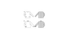 Strih Burda 5701 - Minimalistický top s dlhým rukávom, rolák