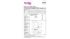 Strih Burda 5710 - Rolák, sveter