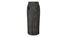Strih Burda 5715 - Džínsová sukňa, úzka sukňa, midi sukňa, kiltová sukňa