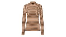 Strih Burda 5717 - Rolák, tričko s dlhým rukávom, elegantné tričko s prestrihom