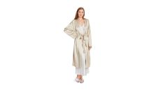 Strih Burda 5720 - Kabátik s opaskom, kimono, saténový kabátik, kardigan