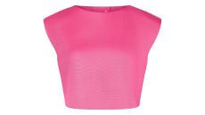 Strih Burda 5727 - Blúzka s prepínaním na chrbte, top bez rukávov, crop top