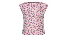 Strih Burda 5727 - Blúzka s prepínaním na chrbte, top bez rukávov, crop top