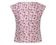 Strih Burda 5727 - Blúzka s prepínaním na chrbte, top bez rukávov, crop top
