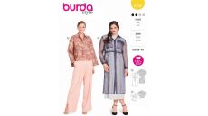 Strih Burda 5750 - Kabátik, vrchné košeľové šaty, vrchné košele