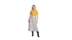 Strih Burda 5766 - Zavinovacie sukne, midi sukne, flanelová sukňa, taftová sukňa