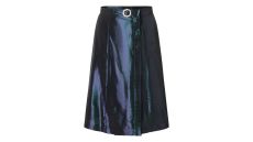 Strih Burda 5766 - Zavinovacie sukne, midi sukne, flanelová sukňa, taftová sukňa