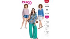 Strih Burda 5776 - Tunika, voľná blúzka