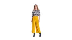 Strih Burda 5793 - Top bez rukávov, tunika, voľné nohavice so skladmi