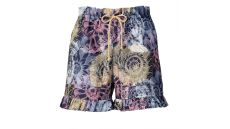Strih Burda 5808 - Nohavice so sťahovaním v páse, šortky, kraťasky, culottes