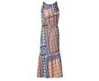 Strih Burda 5810 - Šaty so zaväzovacími ramienkami, maxi šaty, mušelínové šaty